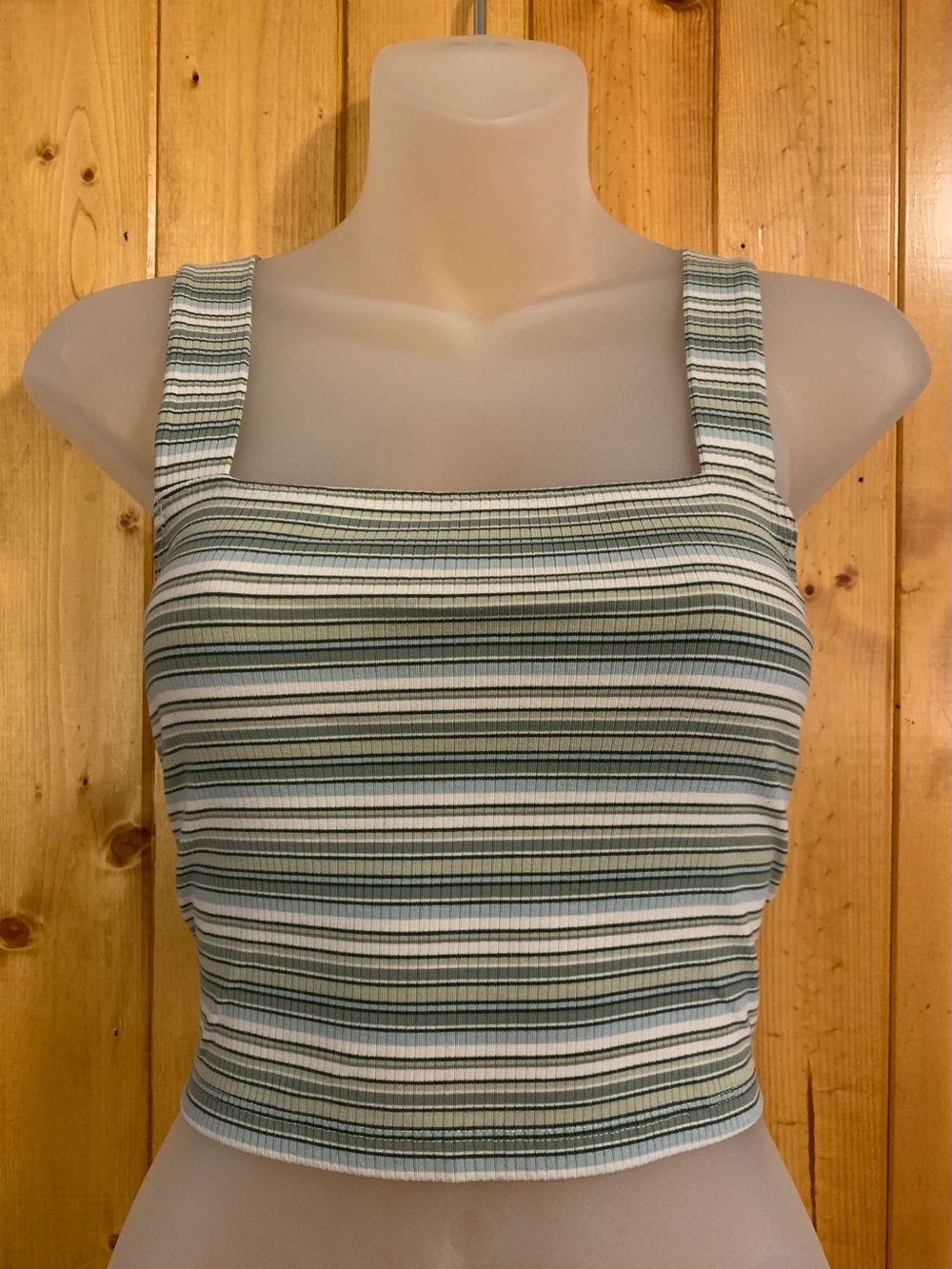 American Eagle Striped Tank Top